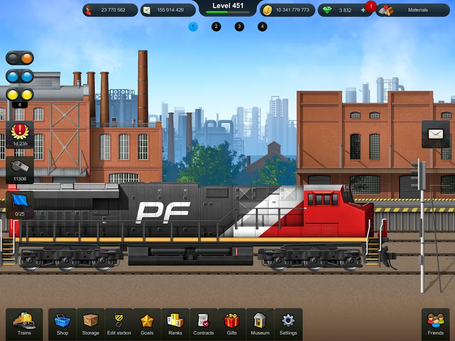Gameplay from Train Station: Classic